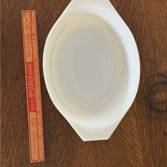 Gold leaf Pyrex 1 1/2 qt casserole - Picture 4 of 6